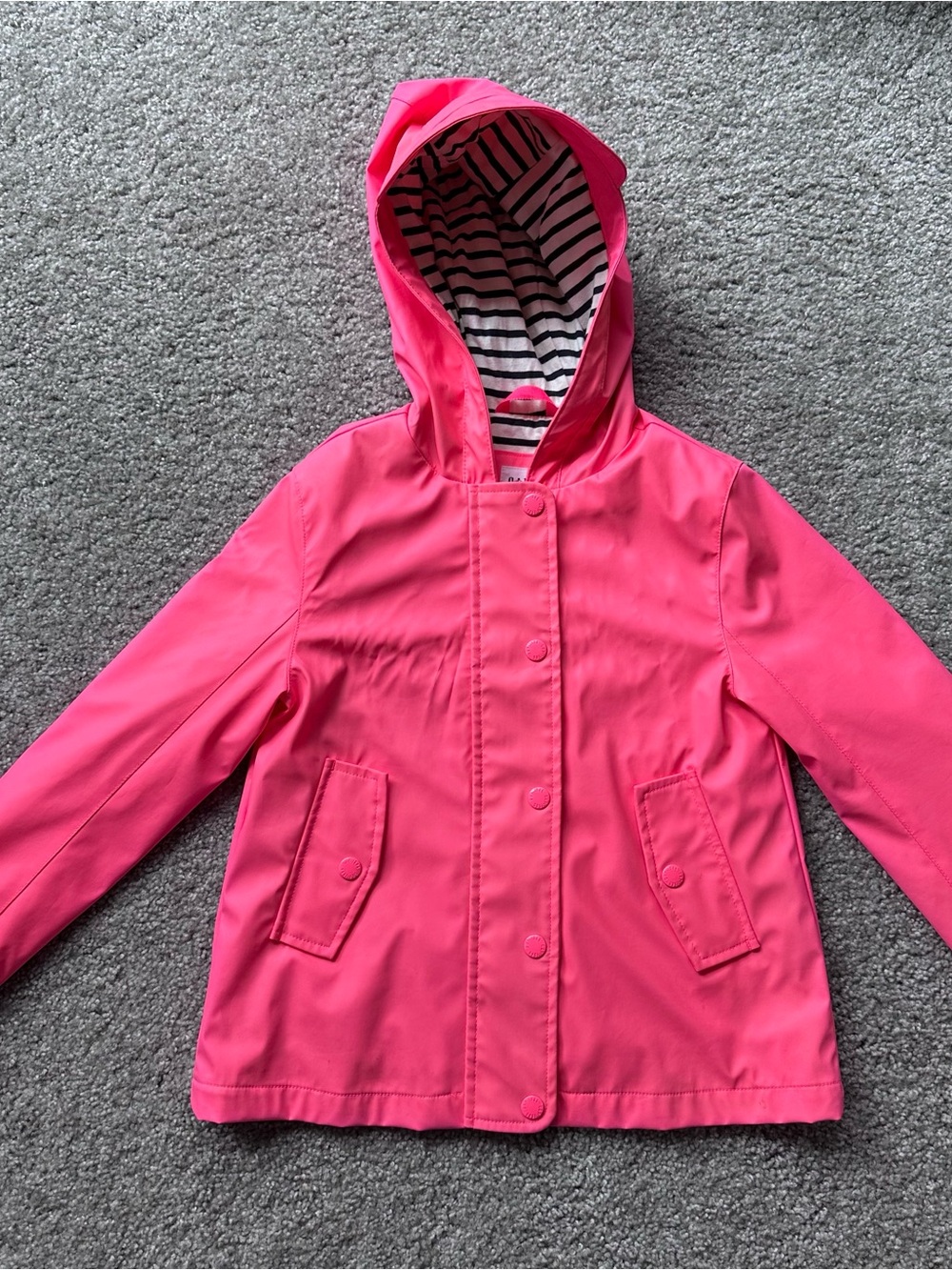 Gap kids small Hooded Raincoat - Bright Pink